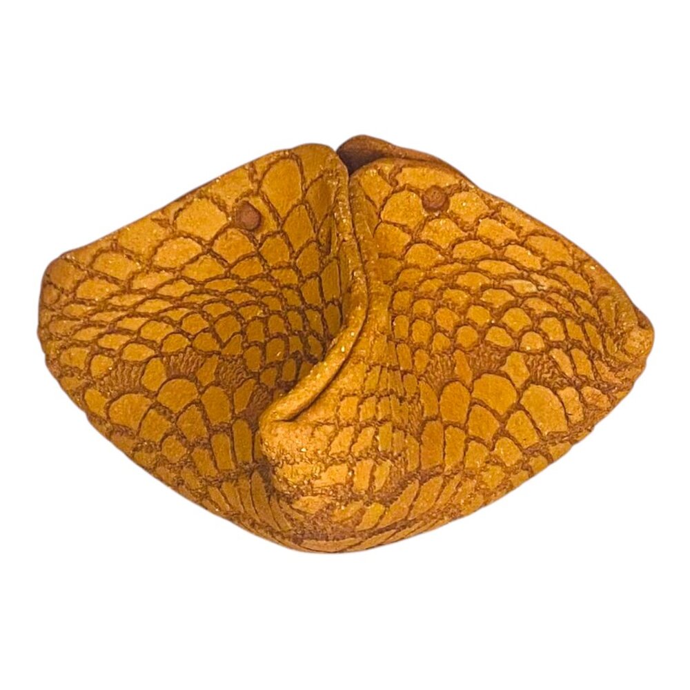 Vintage Tlaquepaque Red Clay Artwork Piece Pattern with Flower-Lime Designs.